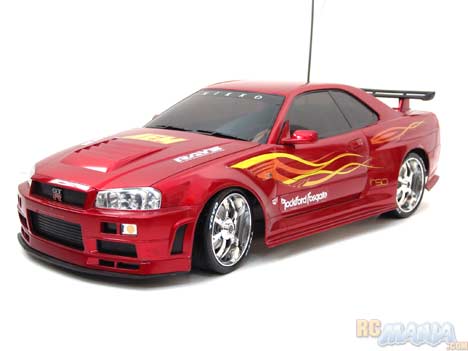 nikko fast and furious rc car