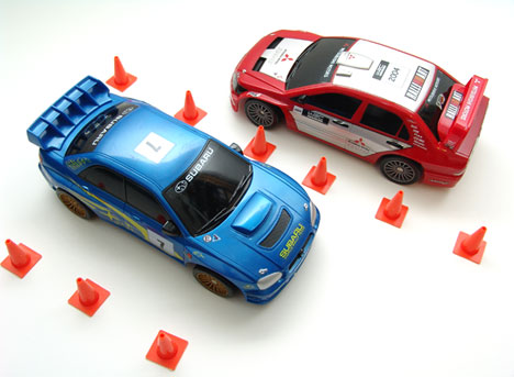 toy rally cars